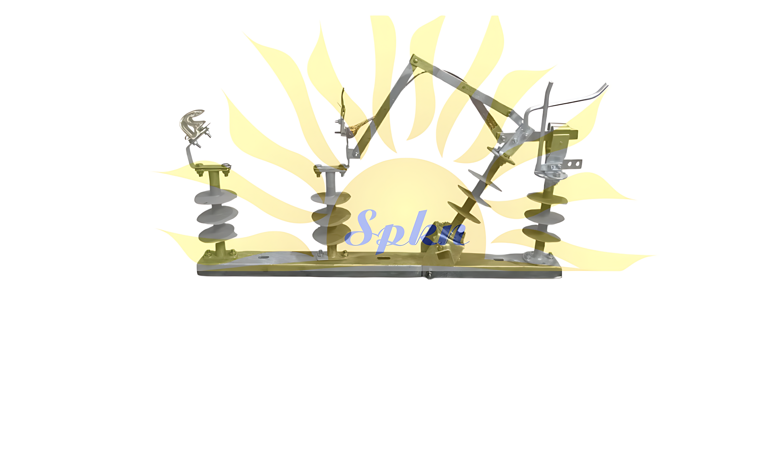 11 KV 400 Amps GODO 12 Post Insulator 16 mm FRP